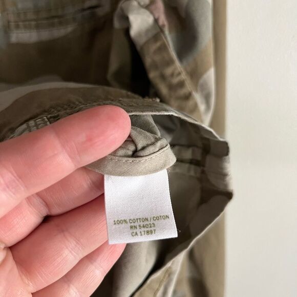 Old Navy Camo Utility Jacket Women’s S | Zip Front Military Cargo Pockets Y2K - Picture 5 of 7
